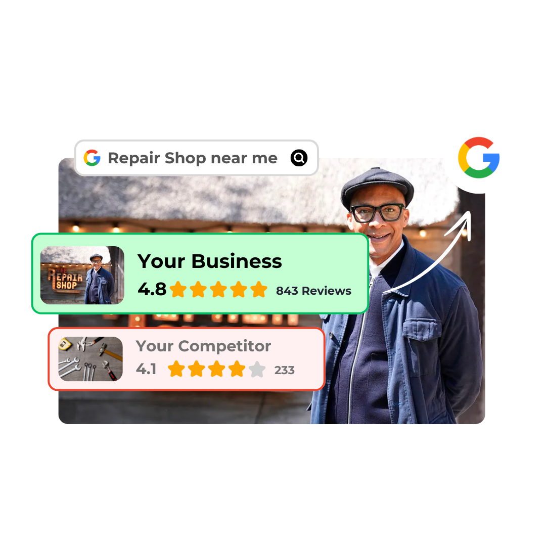 Business vs Competitor Rating